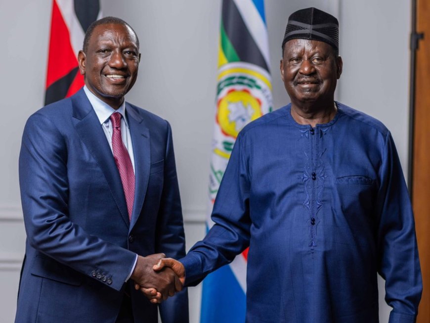 President Ruto Endorses Raila Odinga for African Union Commission Leadership